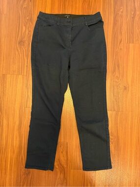 Violet & Roses Dark Blue Stretch Slim Pants